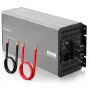 Qoltec grynosios sinusoidės inverteris 12V į 230V 4000W/8000W su USB ir LCD, suderinamas su LiFePO4/GEL/AGM