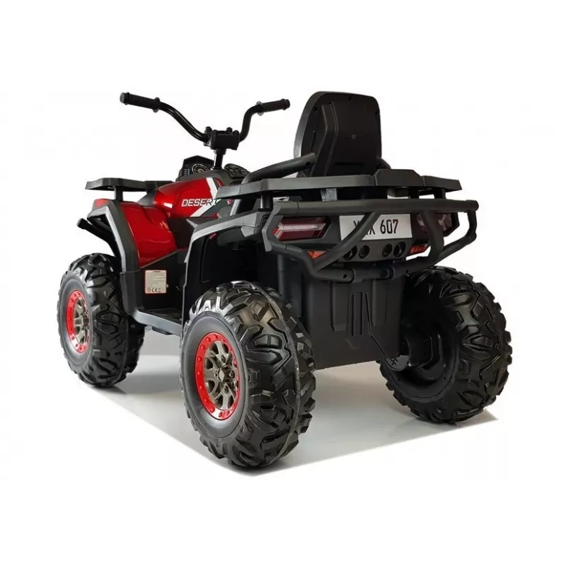 QUAD LOCK Battery Pack XMX607 LED Lights MP3 Red Gloss