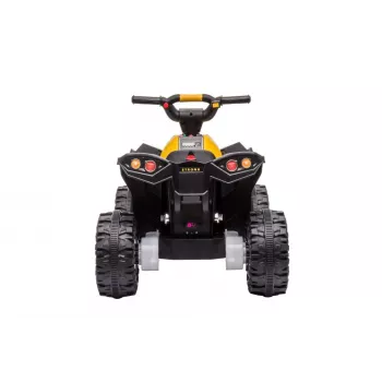 Quad Lean Toys HL568 elektrinis keturratis vaikams, geltonas