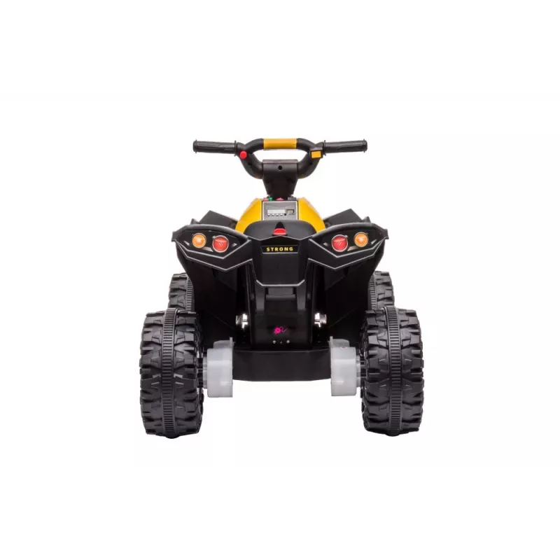 QUAD LOCK Electric Ride-On Quad HL568 Geltonas
