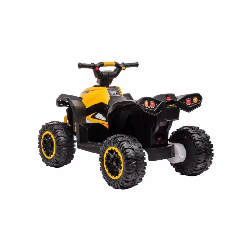 QUAD LOCK Electric Ride-On Quad HL568 Geltonas