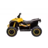 QUAD LOCK Electric Ride-On Quad HL568 Geltonas