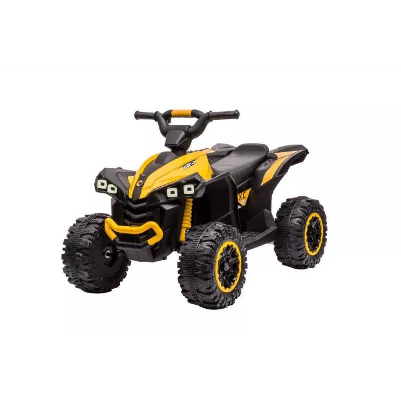 QUAD LOCK Electric Ride-On Quad HL568 Geltonas