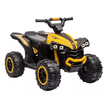 Quad Lean Toys HL568 elektrinis keturratis vaikams, geltonas