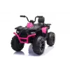 Quad Lean Toys JC333 elektrinis keturratis vaikams, LED šviesos, MP3, rožinis