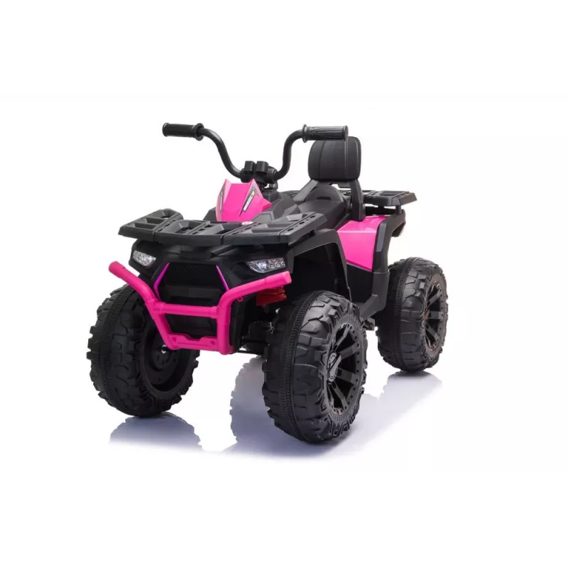 Quad Lean Toys JC333 elektrinis keturratis vaikams, LED šviesos, MP3, rožinis
