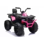 QUAD LOCK Electric Ride On Quad JC333 Pink LED Lights MP3