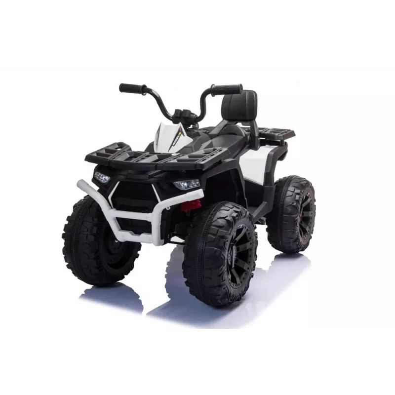 Quad Lean Toys JC333 elektrinis važinėjamasis keturratis, baltas