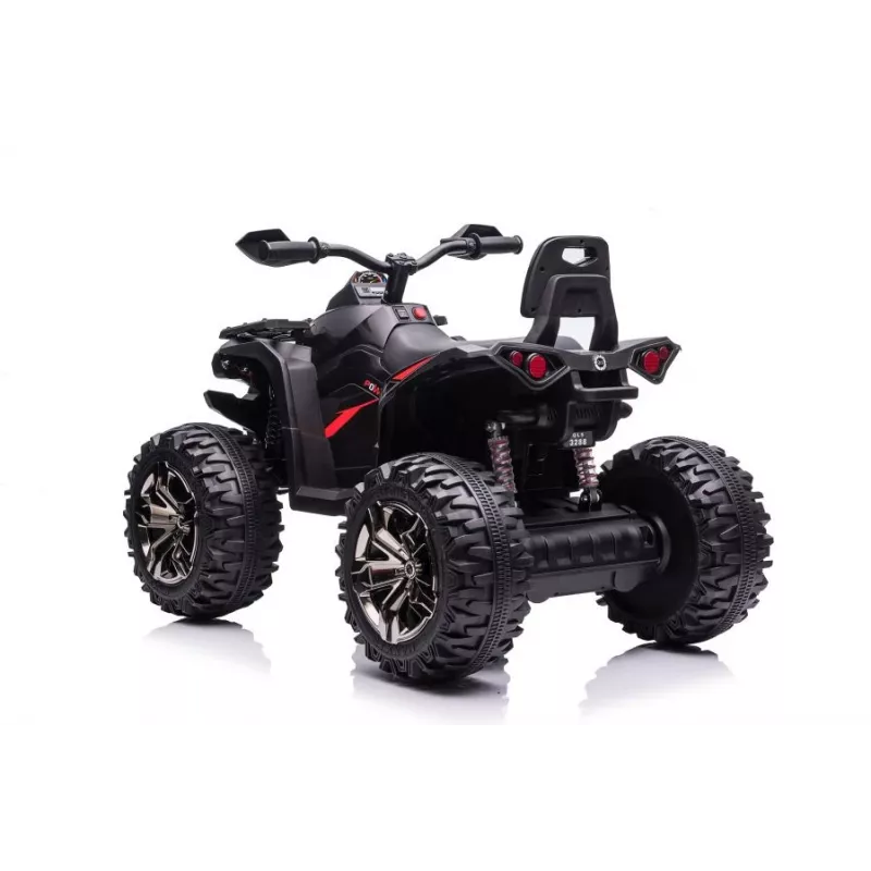 QUAD LOCK Quad Battery Pack with Backrest QLS-3288 LED Light MP3 Black