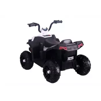 QUAD LOCK Quad Battery S601 vaikiškas visureigis su LED žibintais baltas