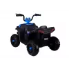 Quad S601 elektrinis keturratis vaikams su EVA ratais ir LED šviesomis, mėlynas