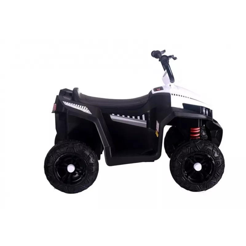 QUAD LOCK S601 baterijomis varomas visureigis su EVA ratais ir LED šviesomis, baltas