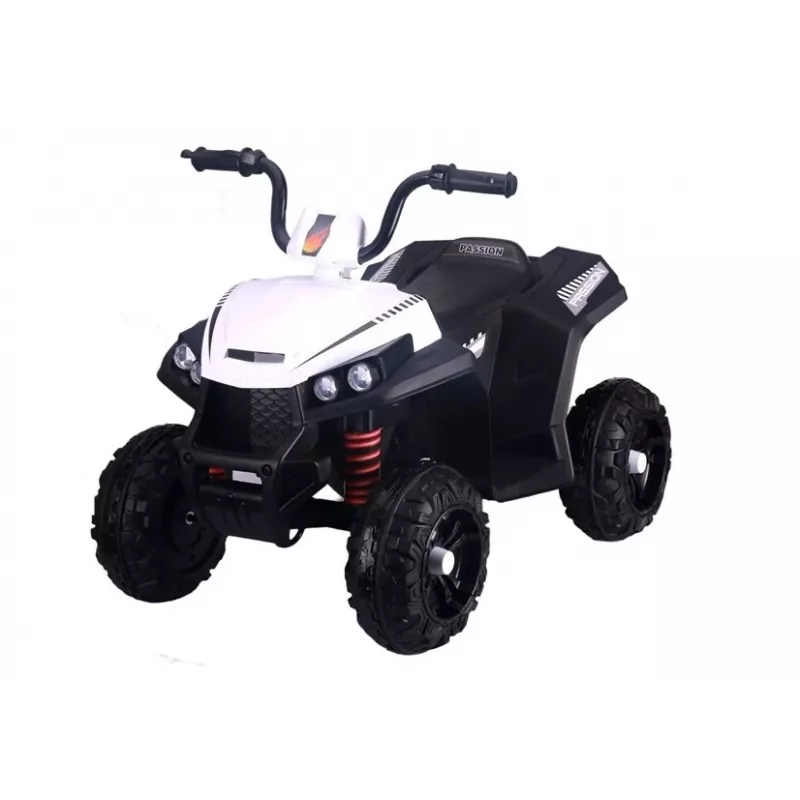 QUAD LOCK S601 baterijomis varomas visureigis su EVA ratais ir LED šviesomis, baltas