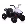 QUAD LOCK S601 baterijomis varomas visureigis su EVA ratais ir LED šviesomis, baltas