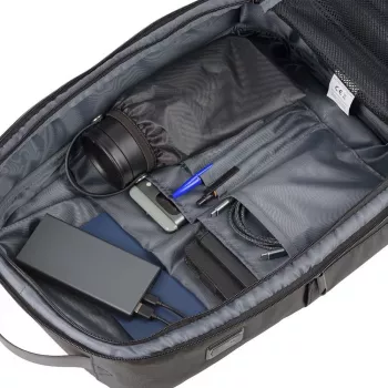 QUALO Laptop Backpack Ultimate Line USB-C 15.6 Juoda