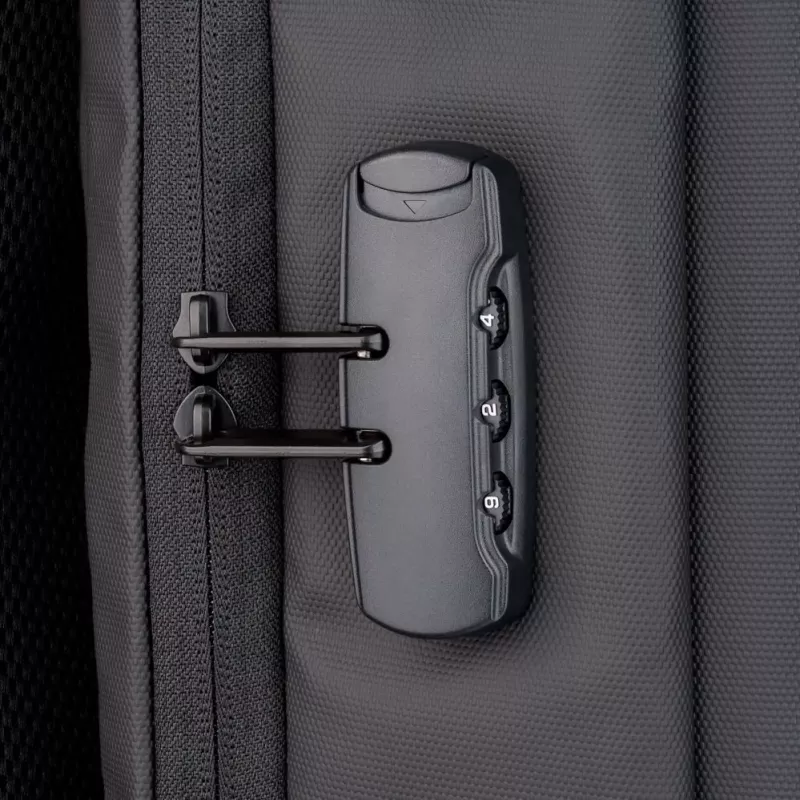 QUALO Laptop Backpack Ultimate Line USB-C 15.6 Juoda