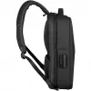 QUALO Laptop Backpack Ultimate Line USB-C 15.6 Juoda
