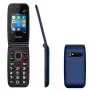 QUBO NEO NW 4G telefono aparatas – 2,4 col. QVGA, 48 MB RAM, 128 MB ROM, Dual SIM, 1800 mAh (mėlynas)