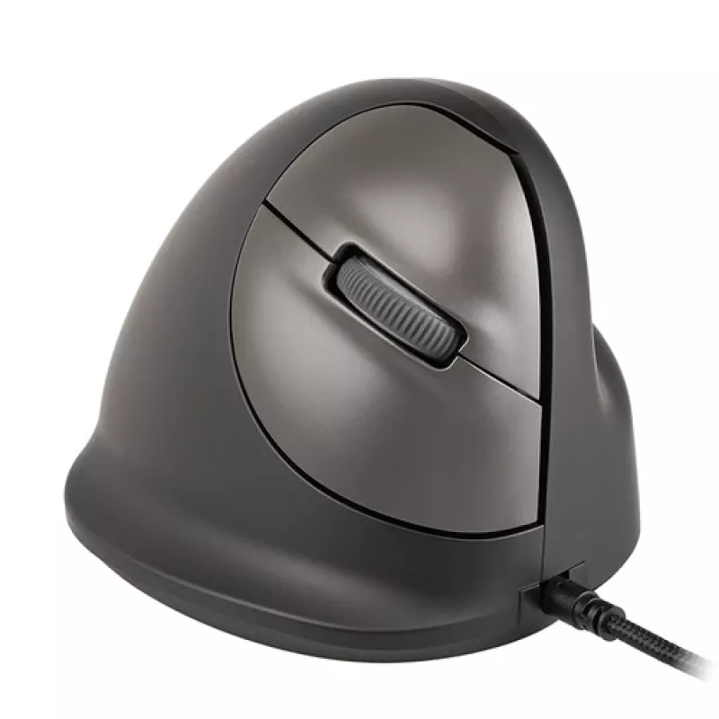 R-GO TOOLS HE Break Small ergonomiška pelė, laidinė, dešinei rankai, juoda