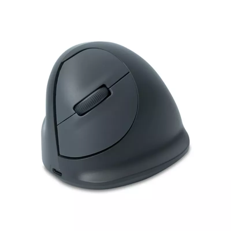 R-GO TOOLS R-Go HE Basic Medium Wireless Ergonomic Vertical Mouse - 2.4 GHz Optinė, 5 Mygtukai, Įkraunama, Juoda