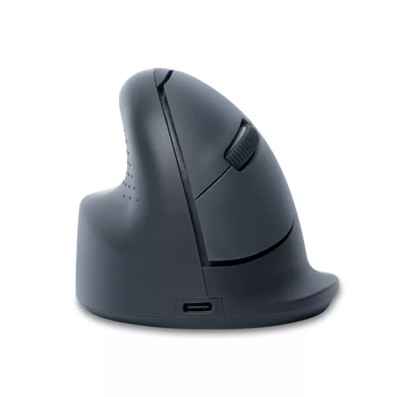 R-GO TOOLS R-Go HE Basic Medium Wireless Ergonomic Vertical Mouse - 2.4 GHz Optinė, 5 Mygtukai, Įkraunama, Juoda