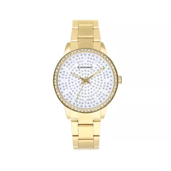 RADIANT Moteriškas Laikrodis RA578202 38mm Nerūdijantis Plienas Sidabrinis Analoginis Kvarcinis