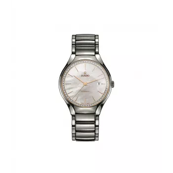 RADO HyperChrome Automatinis Chronografas Vyriškas Laikrodis 40mm Plasma High-Tech Ceramic Pilkas Ciferblatas R27057852