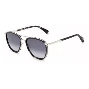 RAG&BONE RNB5039SYV454 Vyriški kvadratiniai akiniai nuo saulės Havana Brown 54mm