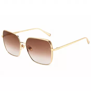 RAG&BONE moteriški akiniai nuo saulės RNB1054GS010 – juodas acetatinis rėmelis, pilki polikarbonatiniai lęšiai, 58 mm