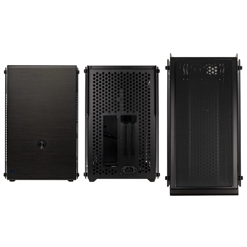 Kompiuterio korpusas Raijintek Ophion M Evo TGS Micro-ATX, grūdintas stiklas – juodas