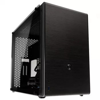 Kompiuterio korpusas Raijintek Ophion M Evo TGS Micro-ATX, grūdintas stiklas – juodas