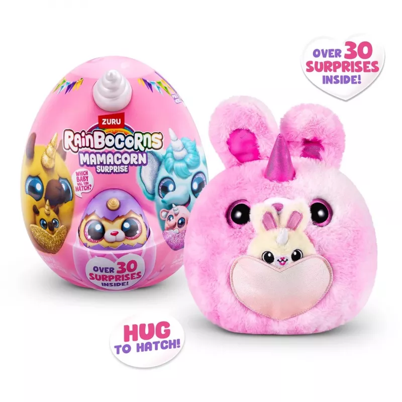 Rainbocorns Mamacorn Surprise pliušinis žaislas, 4 serija, įvairiaspalvis