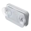 RAINPOINT BALDRTHERM B0549STH vonios laikmatis su temperatūros ir drėgmės matuokliu, IP24 atsparus vandens purslams, atgalinis / į priekį skaičiavimas, LCD foninis apšvietimas, tvirtinimas siurbtuku / stoveliu / prie sienos