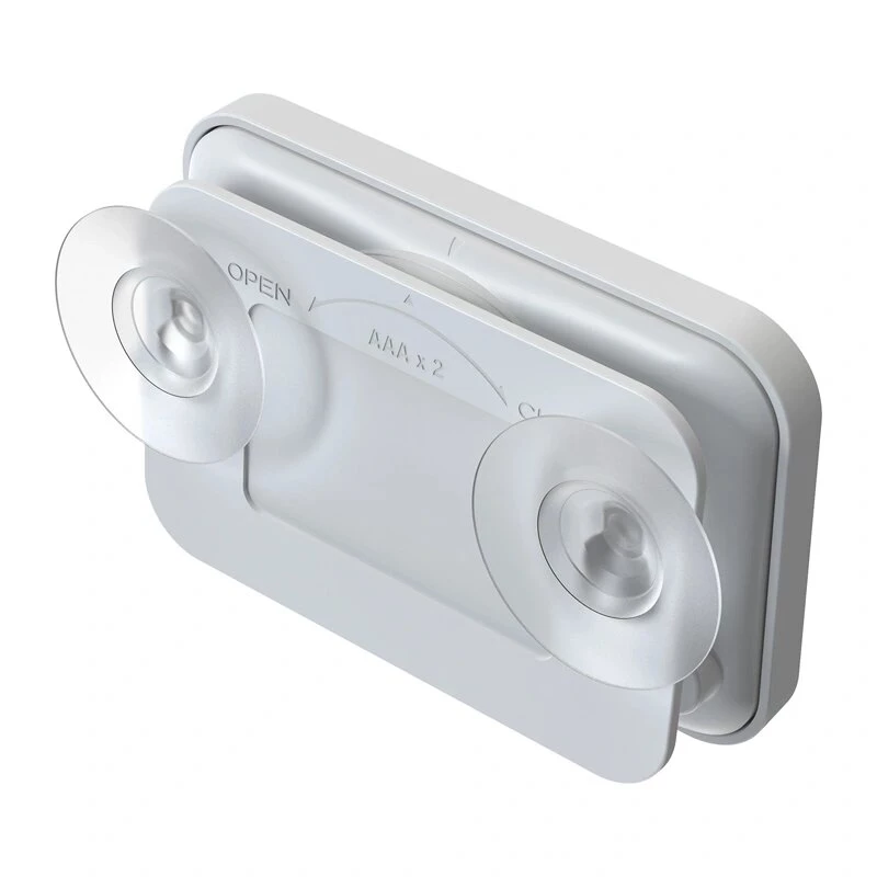 RAINPOINT BALDRTHERM B0549STH vonios laikmatis su temperatūros ir drėgmės matuokliu, IP24 atsparus vandens purslams, atgalinis / į priekį skaičiavimas, LCD foninis apšvietimas, tvirtinimas siurbtuku / stoveliu / prie sienos