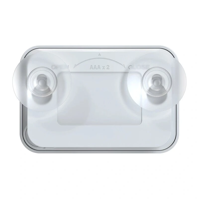 RAINPOINT BALDRTHERM B0549STH vonios laikmatis su temperatūros ir drėgmės matuokliu, IP24 atsparus vandens purslams, atgalinis / į priekį skaičiavimas, LCD foninis apšvietimas, tvirtinimas siurbtuku / stoveliu / prie sienos