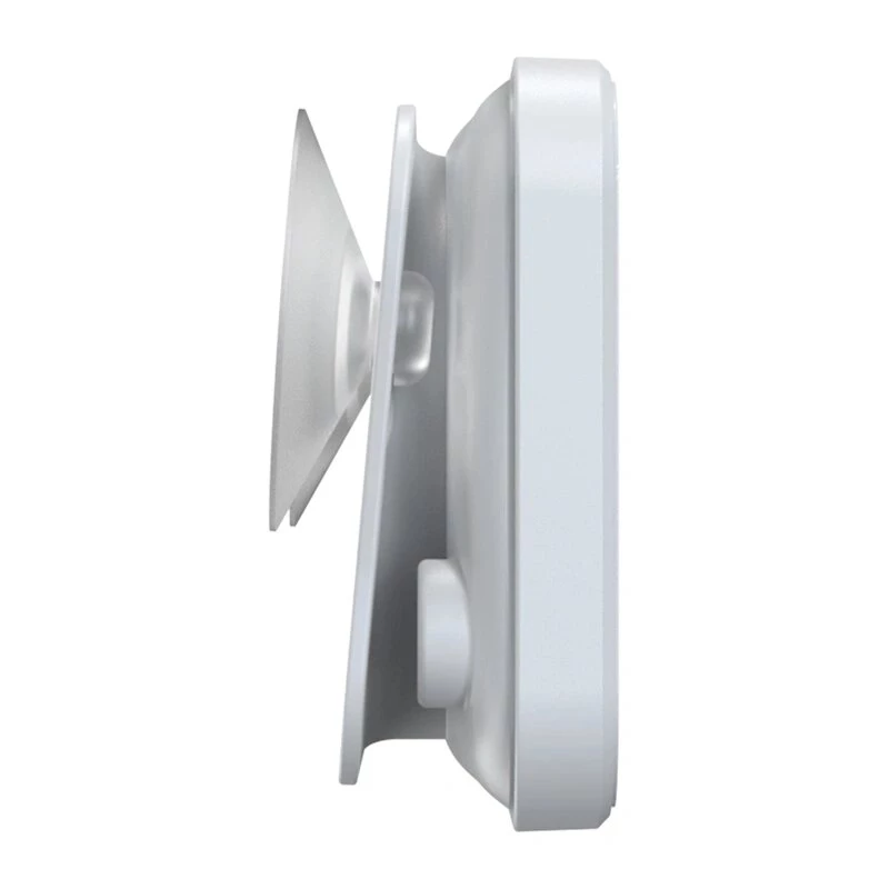 RAINPOINT BALDRTHERM B0549STH vonios laikmatis su temperatūros ir drėgmės matuokliu, IP24 atsparus vandens purslams, atgalinis / į priekį skaičiavimas, LCD foninis apšvietimas, tvirtinimas siurbtuku / stoveliu / prie sienos
