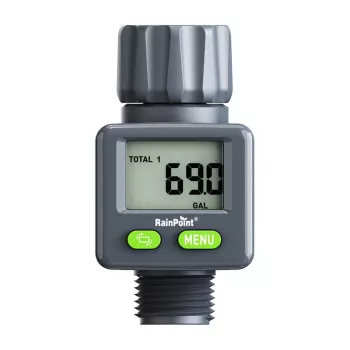 RainPoint Digital Water Flow Meter ICS018