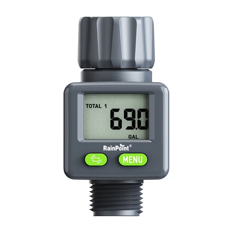 RainPoint Digital Water Flow Meter ICS018