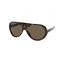Ralph Lauren vyriški akiniai nuo saulės RL8194-500373 Havana kvadratinis rėmelis rudi gradientiniai lęšiai 60/13/135 mm