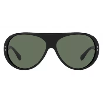 RALPH LAUREN RL8194-500171 Vyriški Akiniai Nuo Saulės Juodas Acetatas Pilkas Polikarbonatas 60/13/135 mm