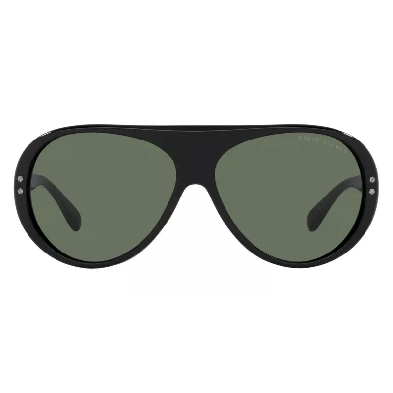 RALPH LAUREN RL8194-500171 Vyriški Akiniai Nuo Saulės Juodas Acetatas Pilkas Polikarbonatas 60/13/135 mm