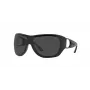 Ralph Lauren Moteriški Cat Eye akiniai nuo saulės RL8189Q500187 Shiny Black Grey 54mm