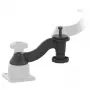 RAM Mounts RAM-109-1AU Prailginimas su viena svirtimi RAM Tele-Pole sistemoms, 10 colių, juodos spalvos, be pakuotės