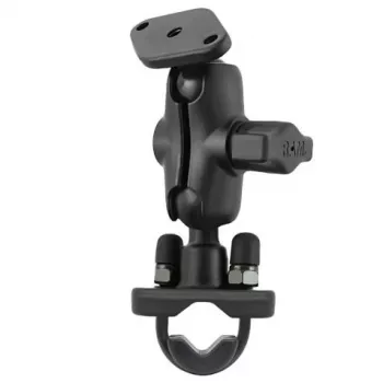 RAM Mounts RAM-B-149ZU-A U-Bolt Mount Short – B dydžio rutulys, tinka 0,5–1,25 col. strypams, juoda