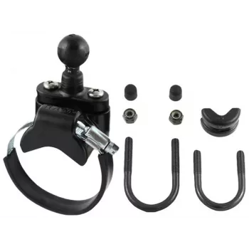 RAM MOUNTS RAM-B-231Z-2U Pagrindas su U-Bolt ir UTV dirželiu – juodas
