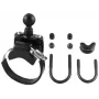 RAM MOUNTS RAM-B-231Z-2U Pagrindas su U-Bolt ir UTV dirželiu – juodas