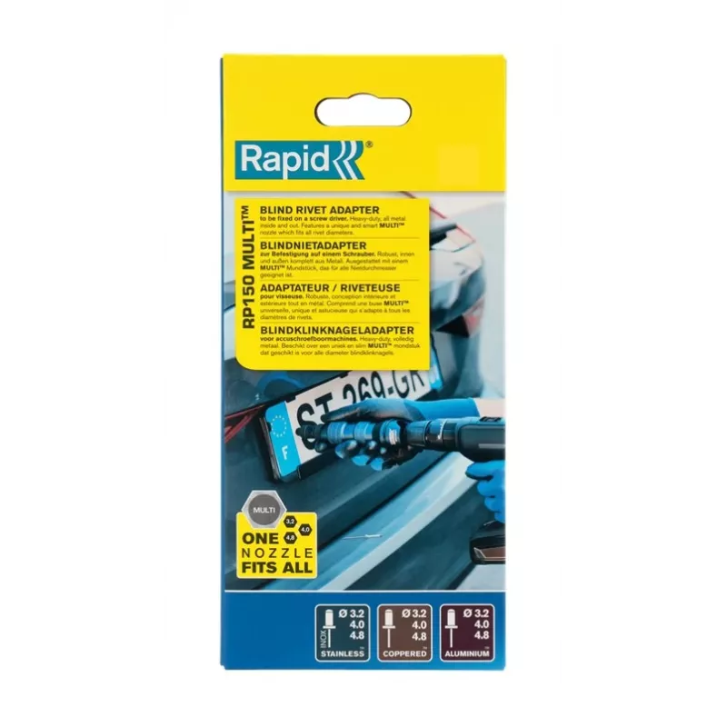 RAPID RP150M 7-in-1 USB-C Multifunkcinis Adapteris su 4K HDMI, 100W PD, Gigabit Ethernet, 2x USB-A 3.0, SD/MicroSD kortelių skaitytuvu - Space Gray