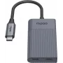 Rapoo USB-C Hub UCH-4013 USB-C į USB-A ir USB-C, pilkas 00226496