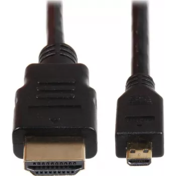 Raspberry Pi Micro HDMI į HDMI 2.0 4K 60Hz 3m kabelis Pi 4 (K-1481-3M)