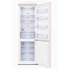 Ravanson LKK-315RC Retro Šaldytuvas su Šaldikliu 315L Total No Frost Kreminės Spalvos